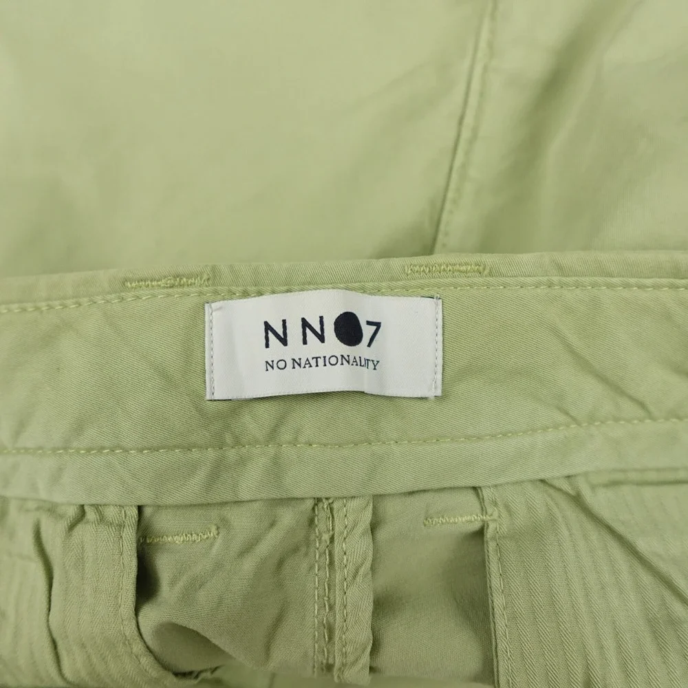NN07 No Nationality Crown Shorts Mens 32‎ Green Chino 9